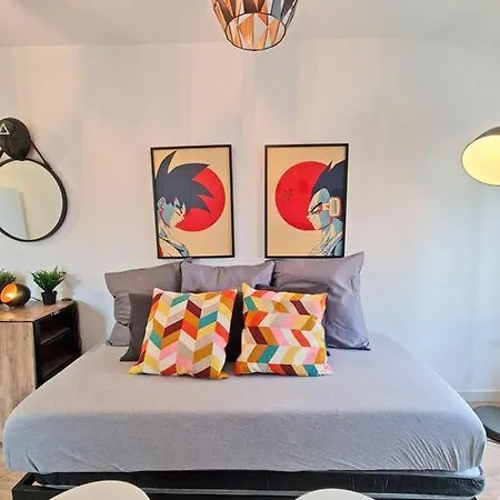 Gregbnb - T2 Design 38m2 - Est - Wifi Fibre - N7 *